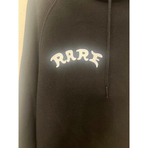 Pink Dolphin Pullover Graphic Hoodie Sz M Grunge Emo Skater Streetwear RARE Y2K - Picture 4 of 6